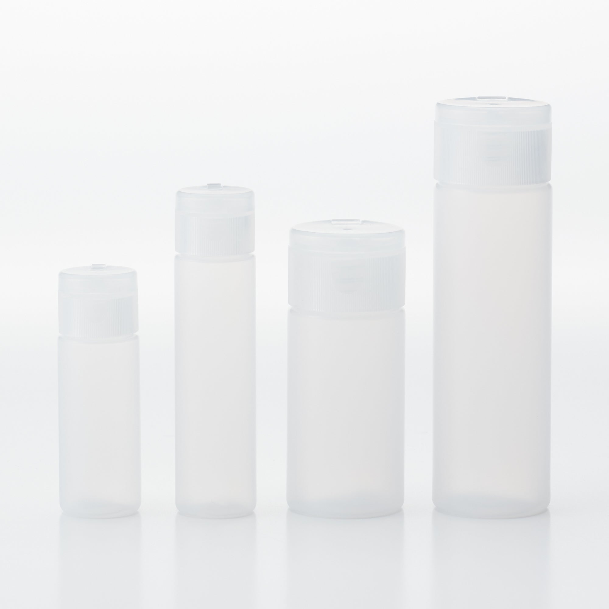 Image of Polyethylene Cylinder Bottle with Snap Cap