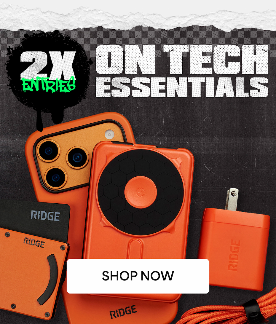 2x Entries on Tech Essentials | Shop Now