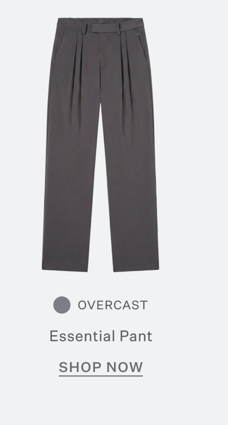 Essential Pant in Overcast