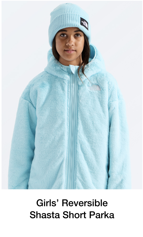 Girls&rsquo; Reversible Shasta Short Parka