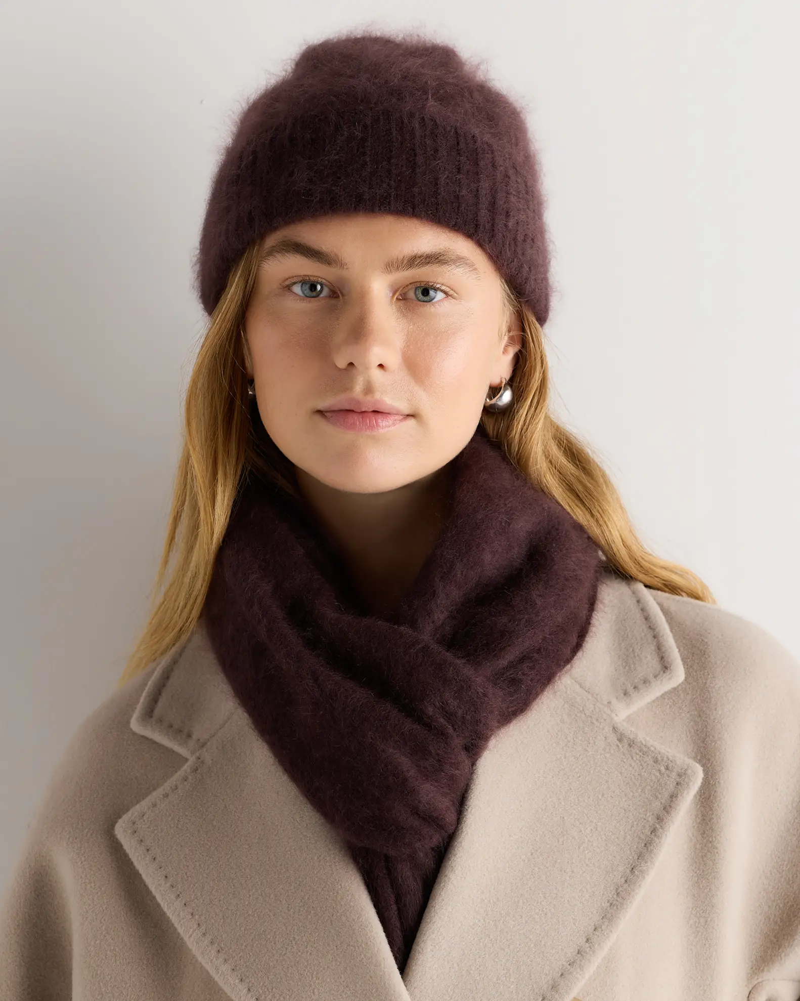 Brushed Cashmere Beanie