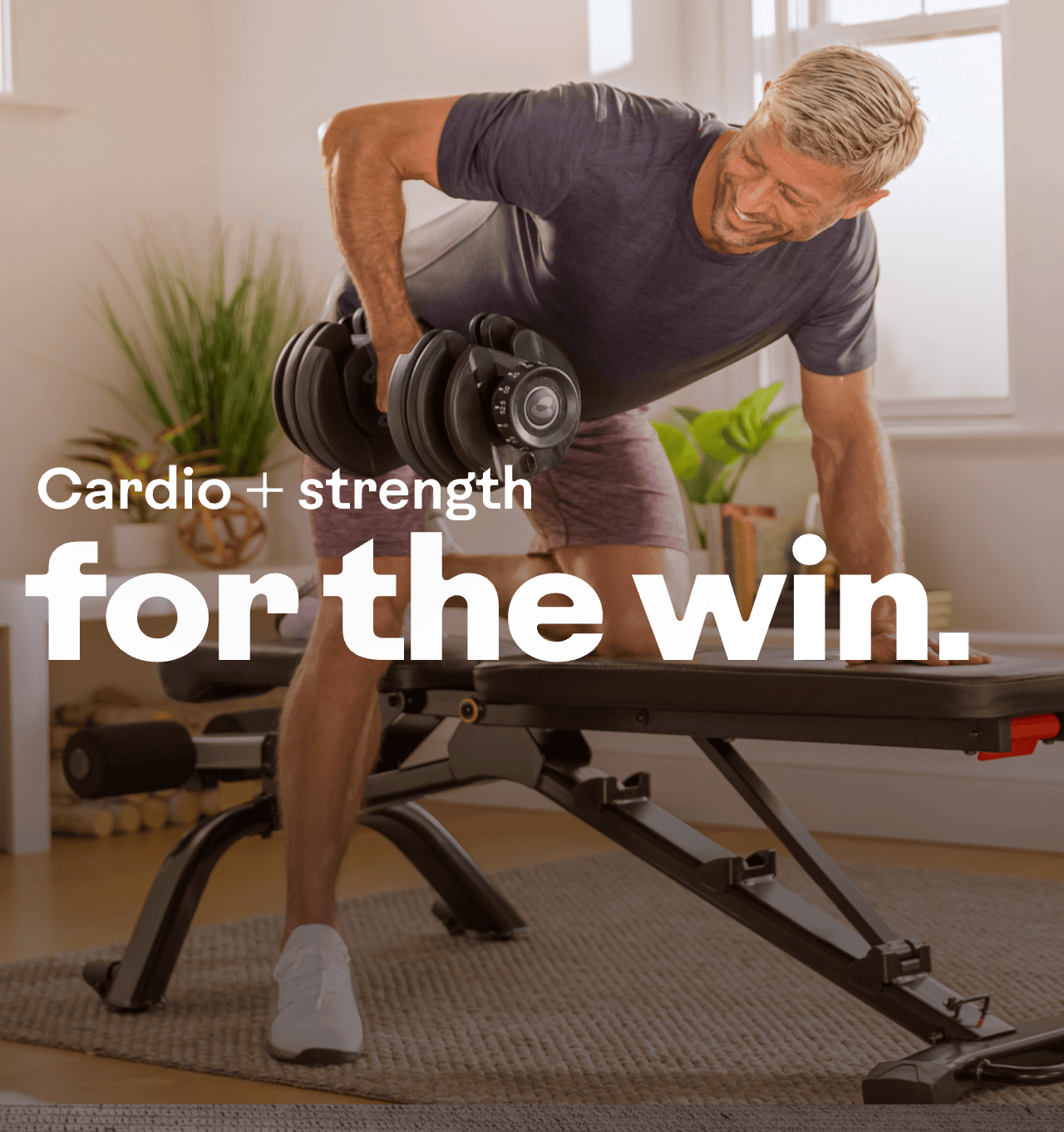 Cardio + strength for the win.