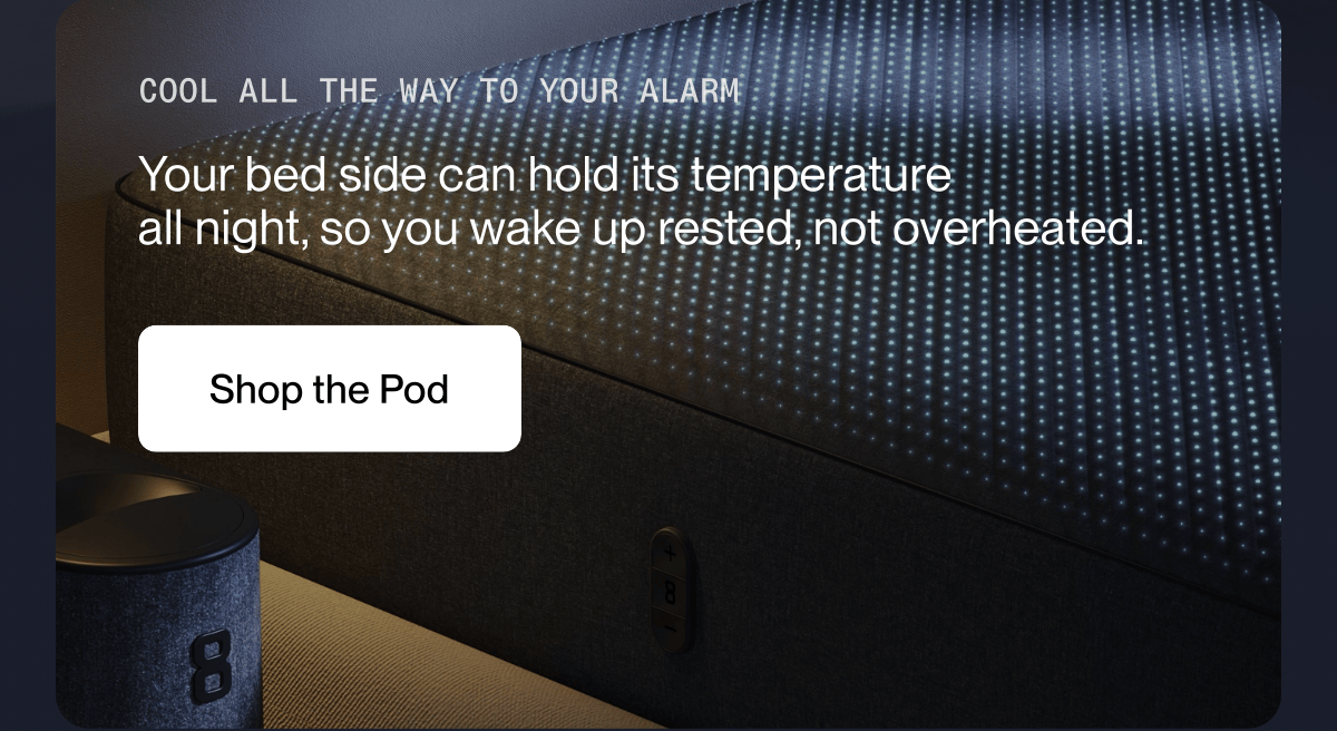 Cool all the way to your alarm