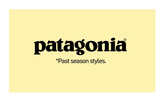 Patagonia. Shop Now!