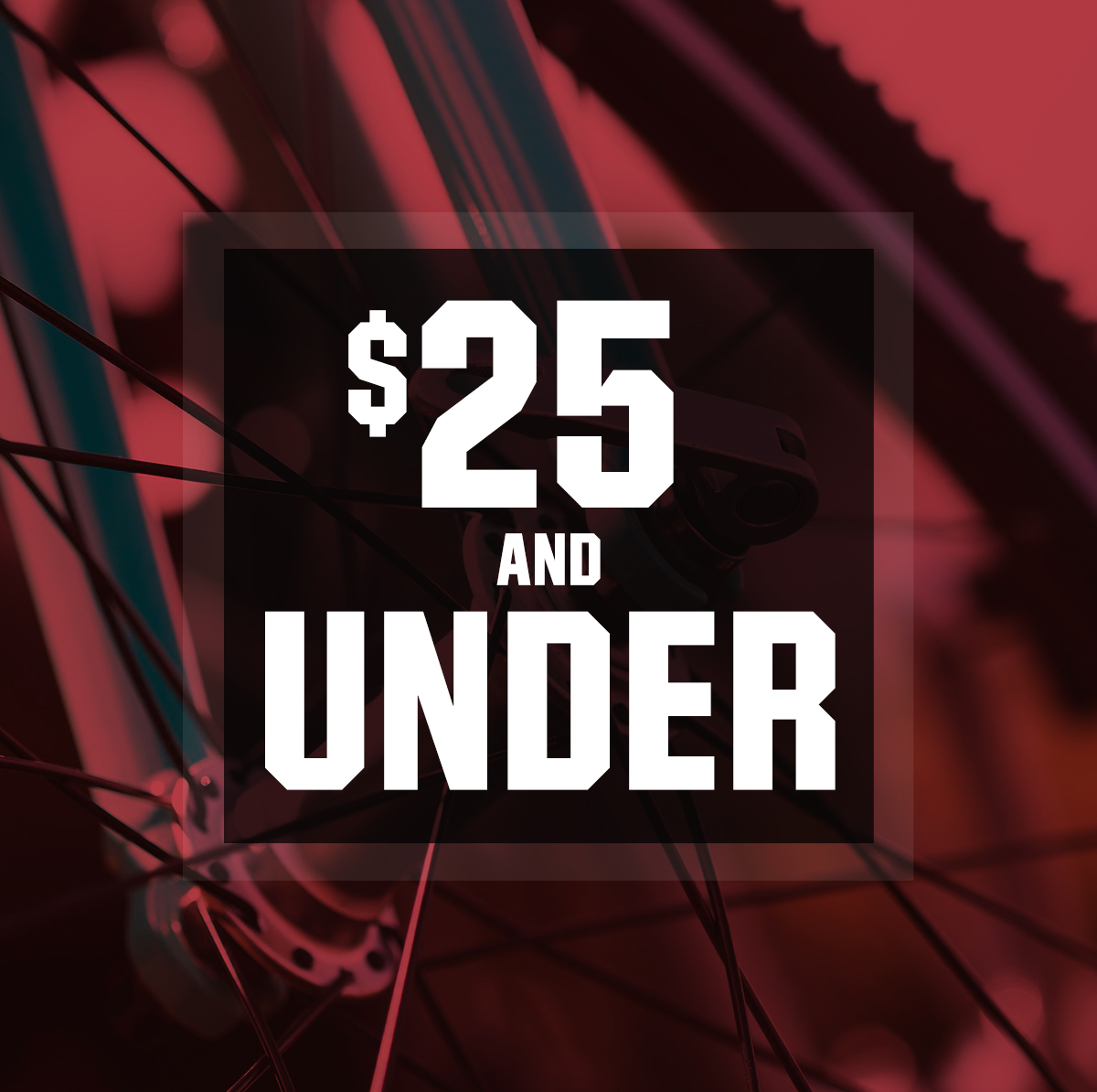 $25 and under.