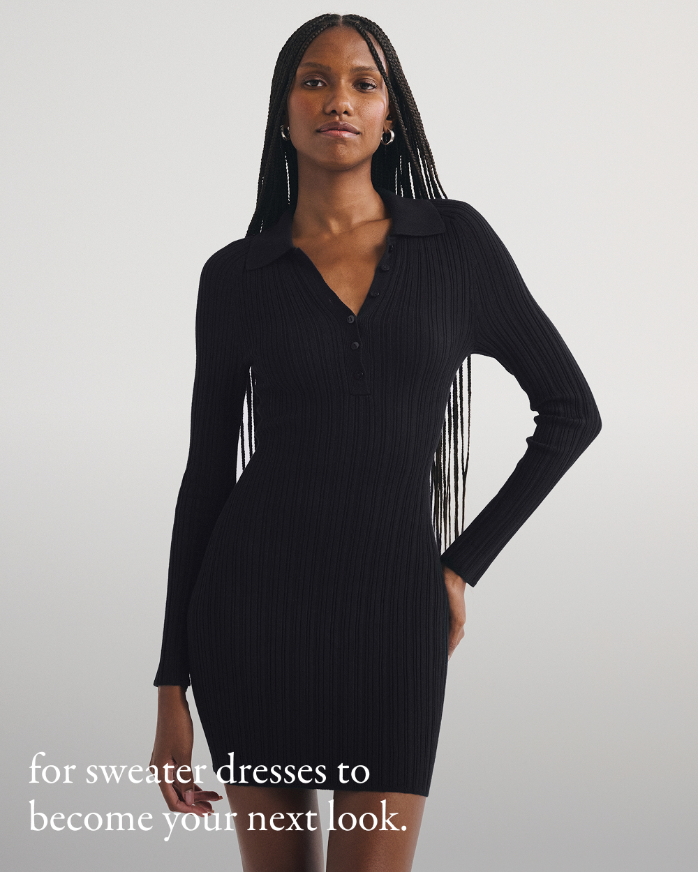 for sweater dresses to become your next look.