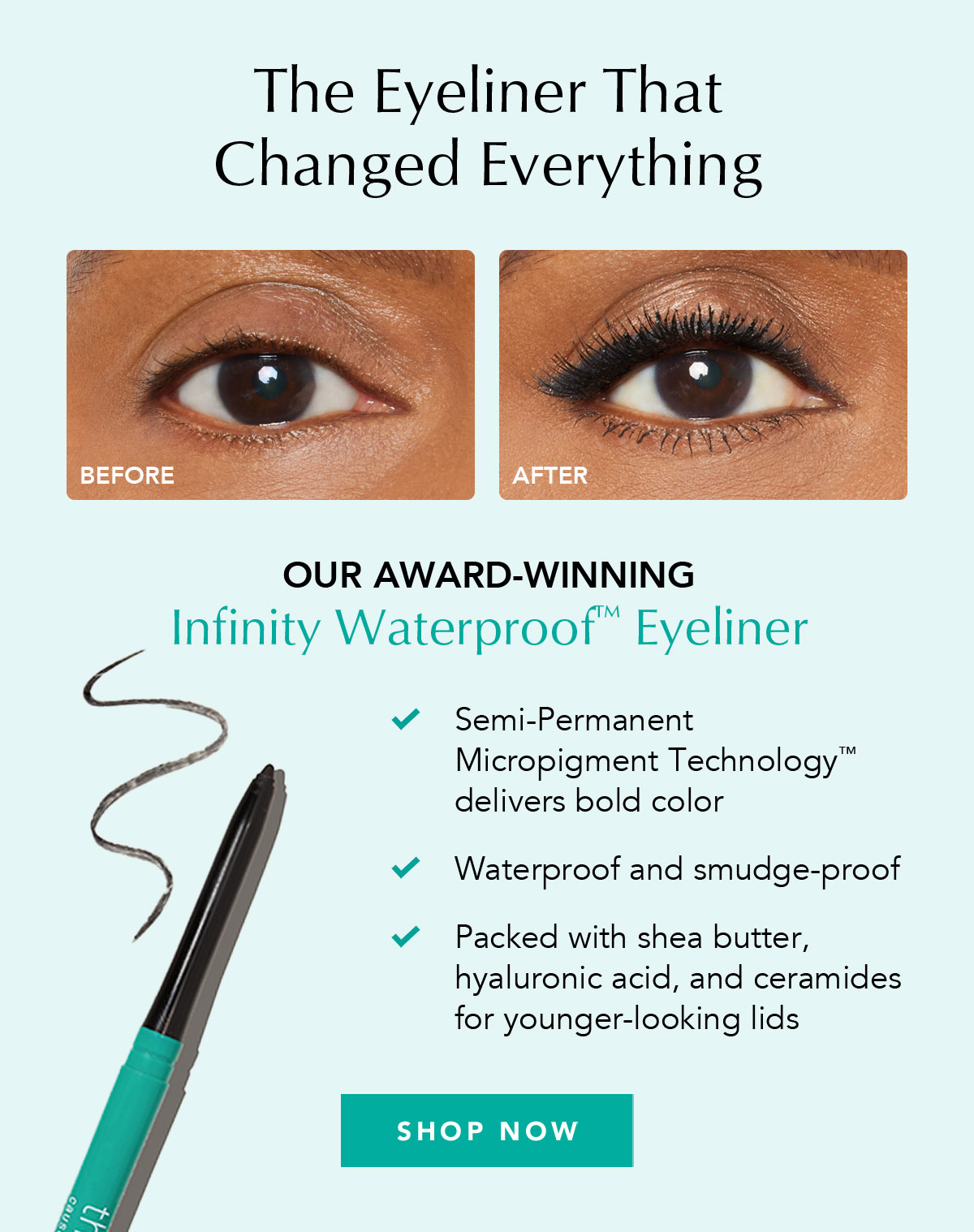 Infinity Waterproof Eyeliner