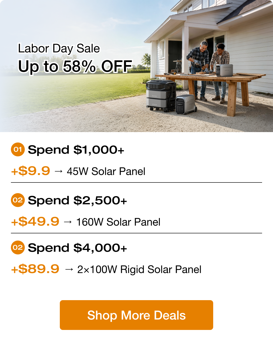 Labor Day Sale Up to 58% OFF