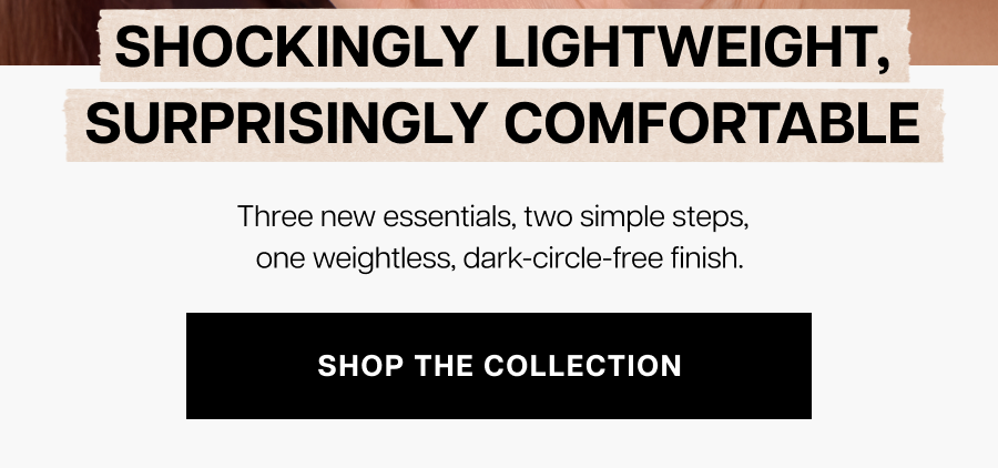 Shockingly lightweight, surprisingly comfortable