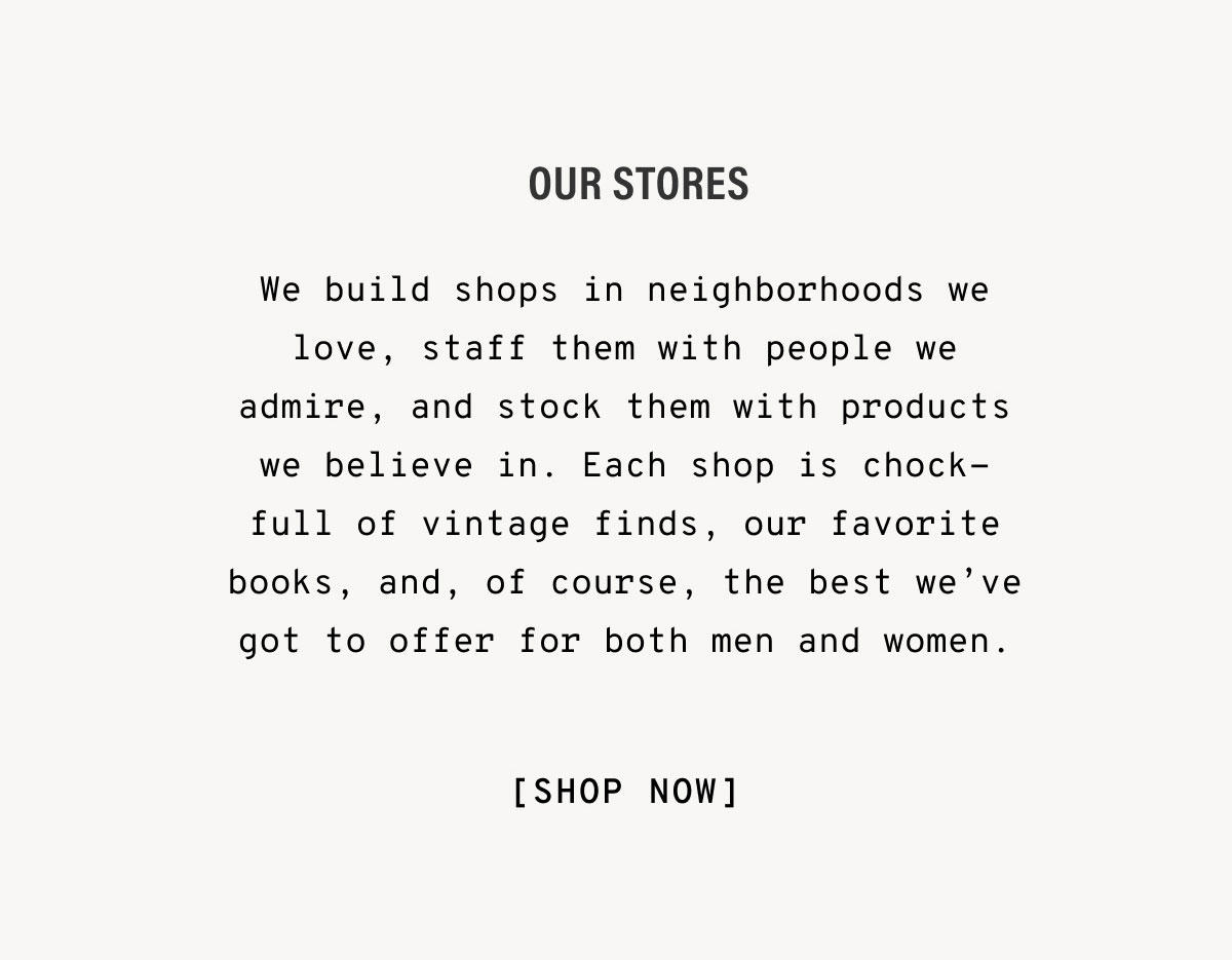 Our Stores