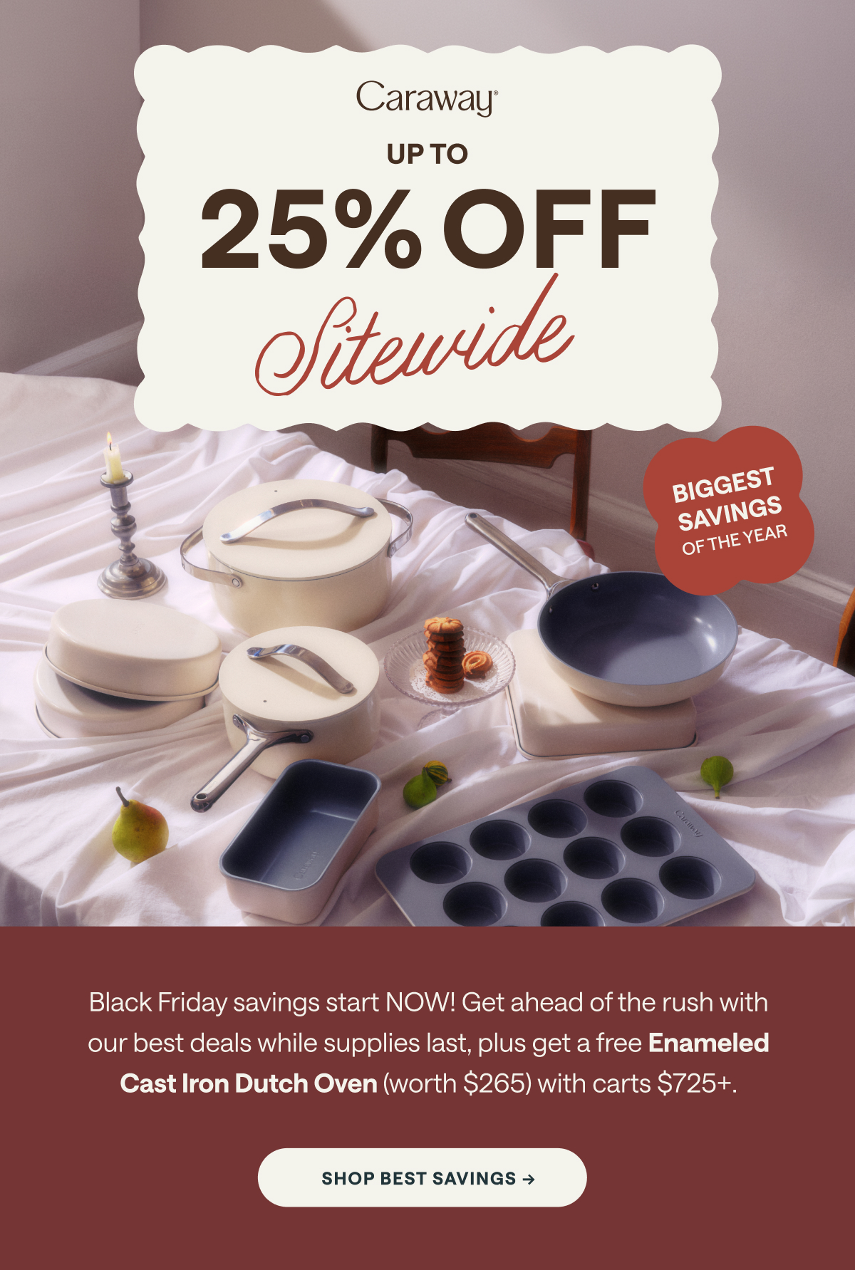Caraway | Up to 25% Off Sitewide 