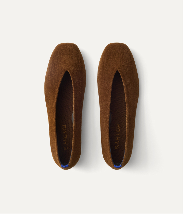The Max Square Ballerina Spotted Russet
