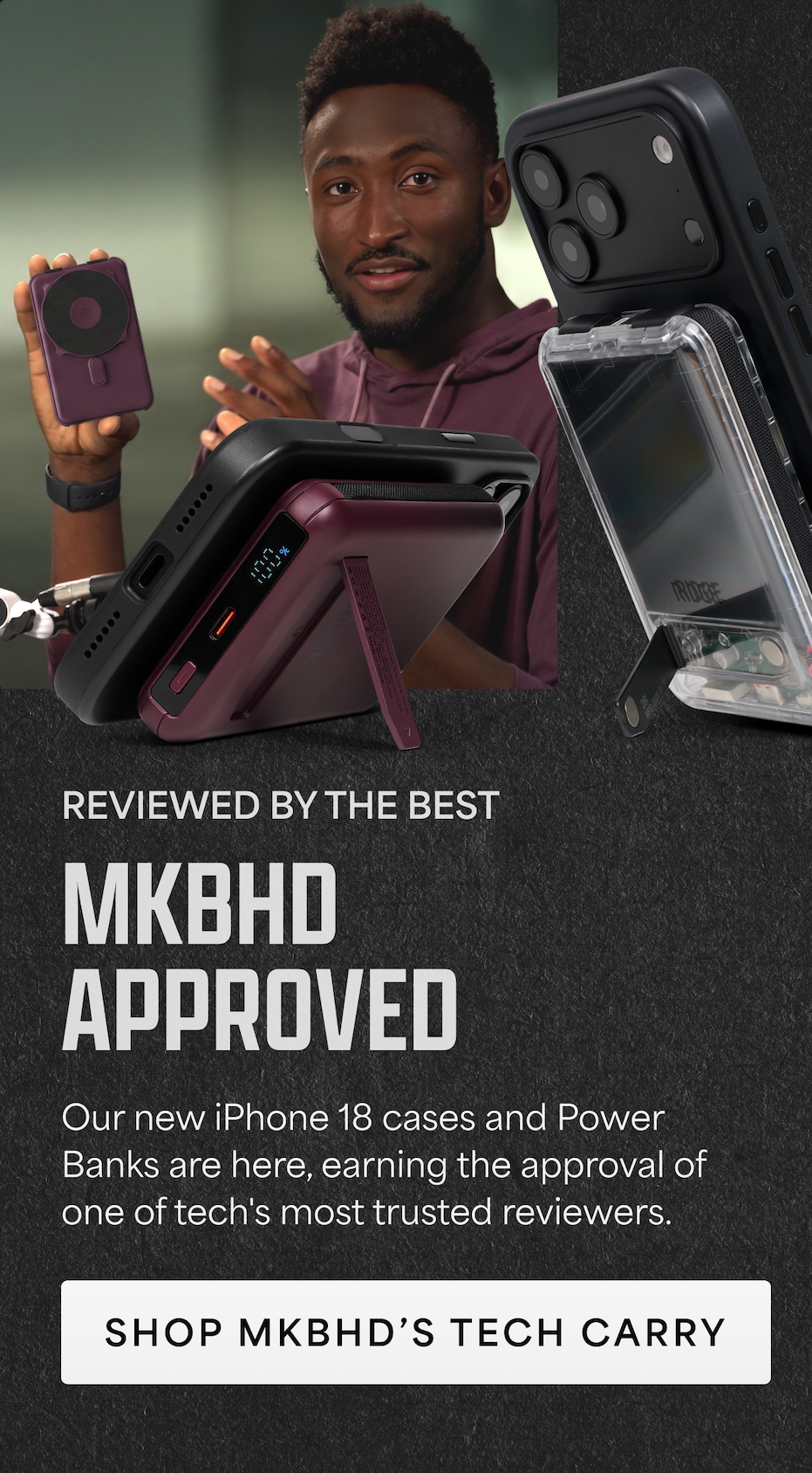 MKBHD-Approved | Shop Tech Carry