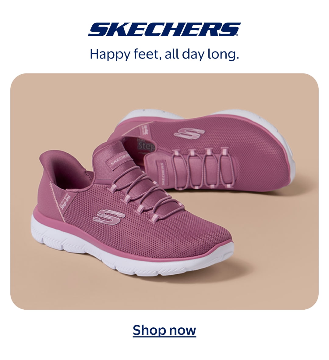 Happy feet, all day long.