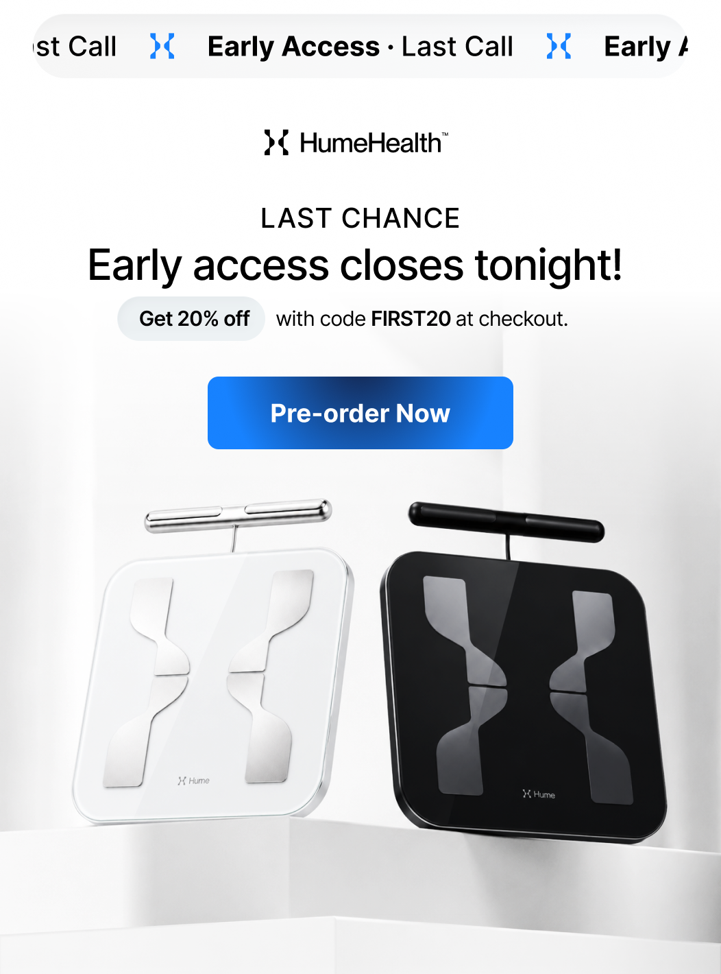 Early access is closing, this is your last chance to be among the first.