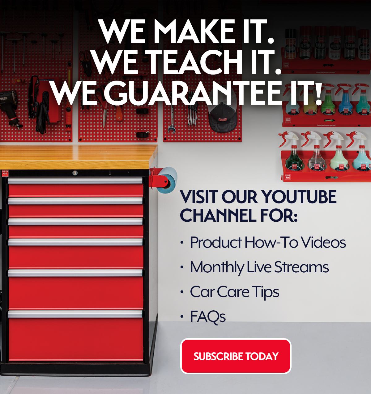 Subscribe to our YouTube channel today!
