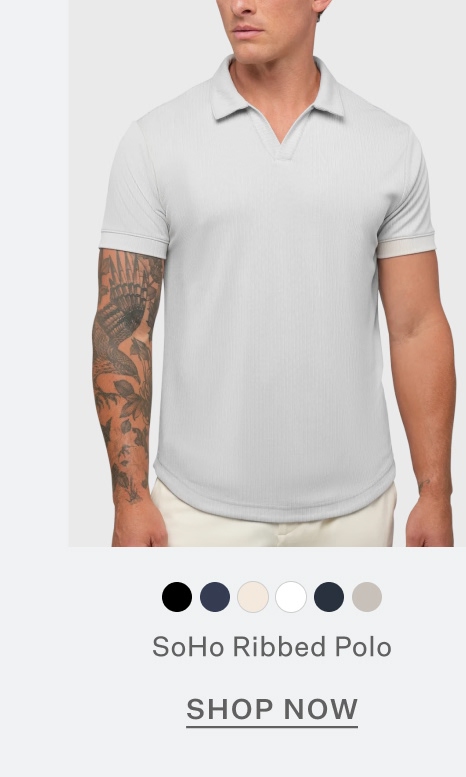 SoHo Ribbed Polo