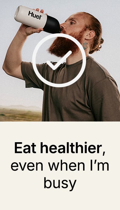 Eat healthier, even when I'm busy