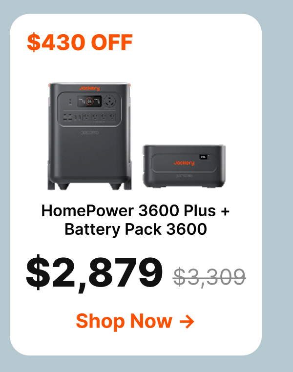 HomePower 3600 Plus +   Battery Pack 3600