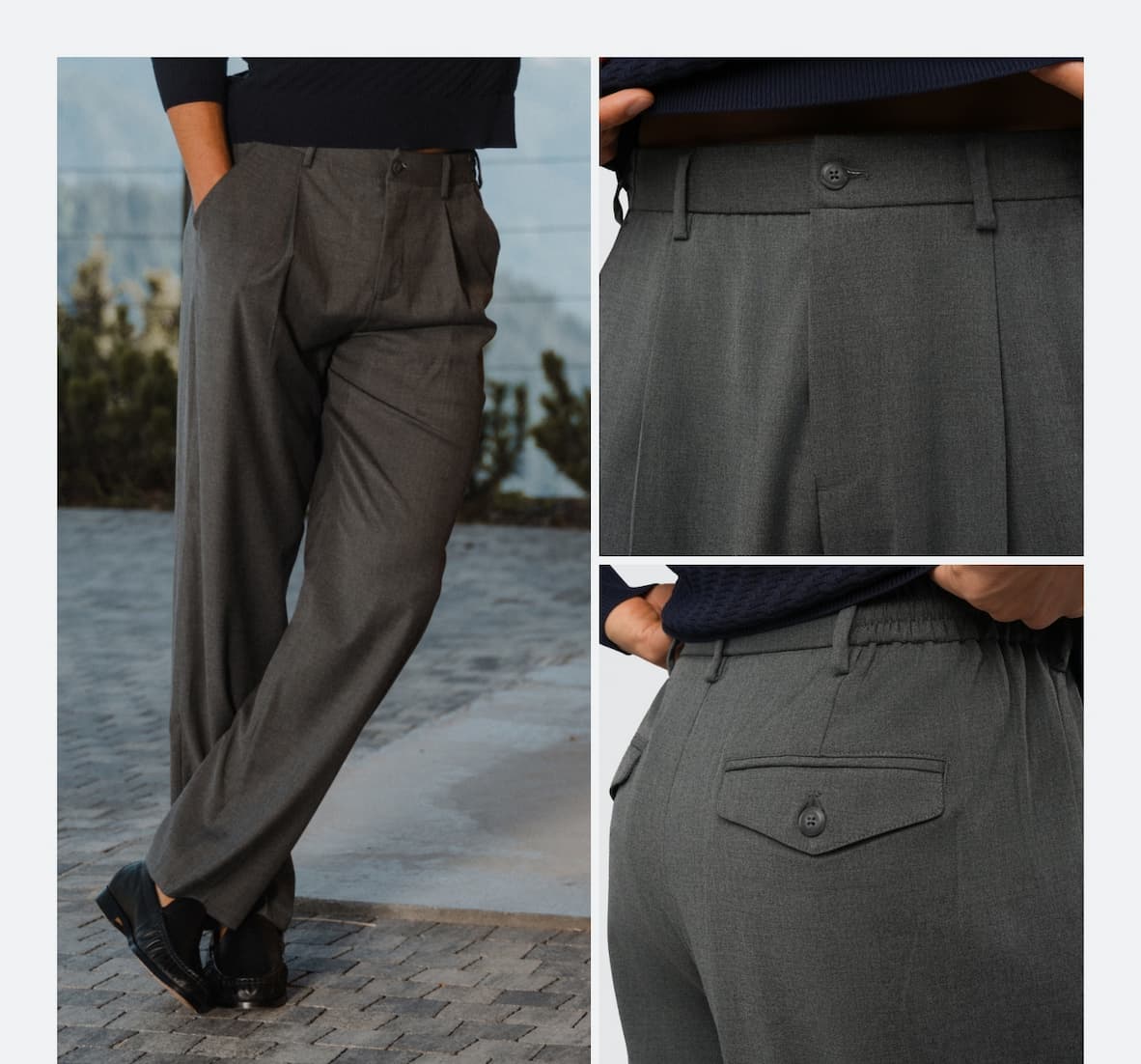 SoHo Pleated Trouser Relaxed-Fit