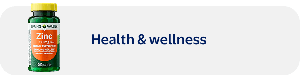 Health & wellness