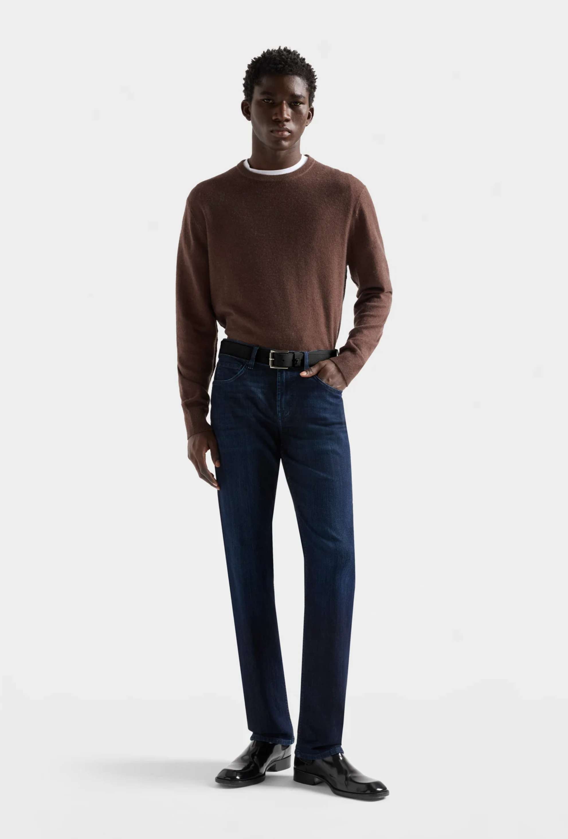 Shop Dark Wash Denim