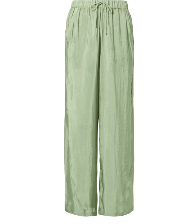 Semi Sheer Golden Hour High-Waist Straight Leg Pant