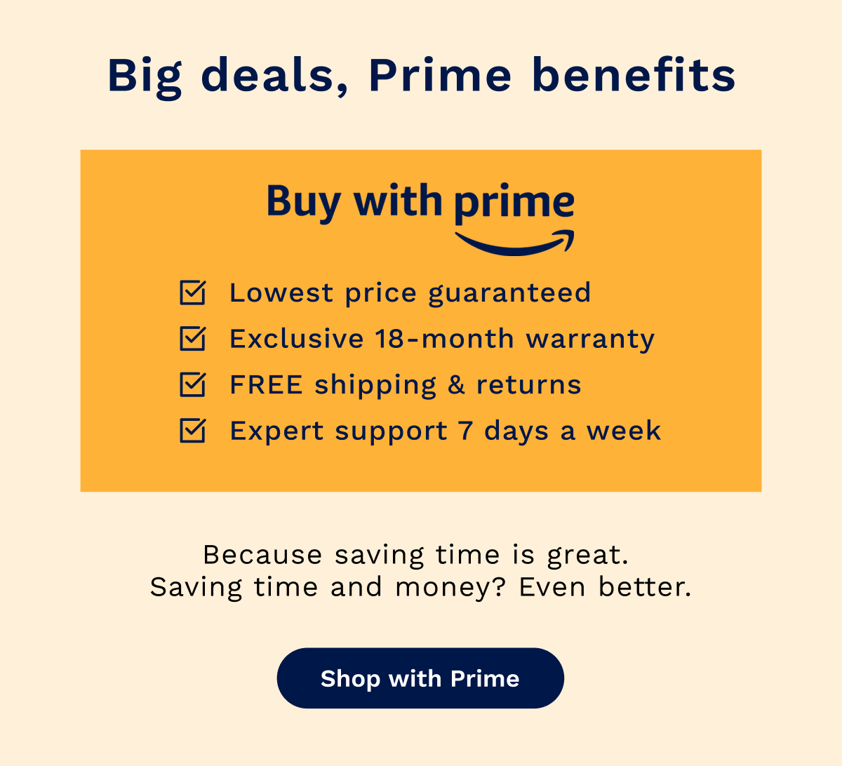 Big deals, Prime benefits | Shop With Prime
