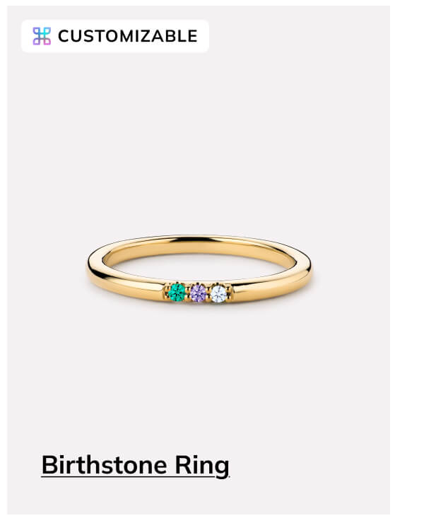 Birthstone Ring