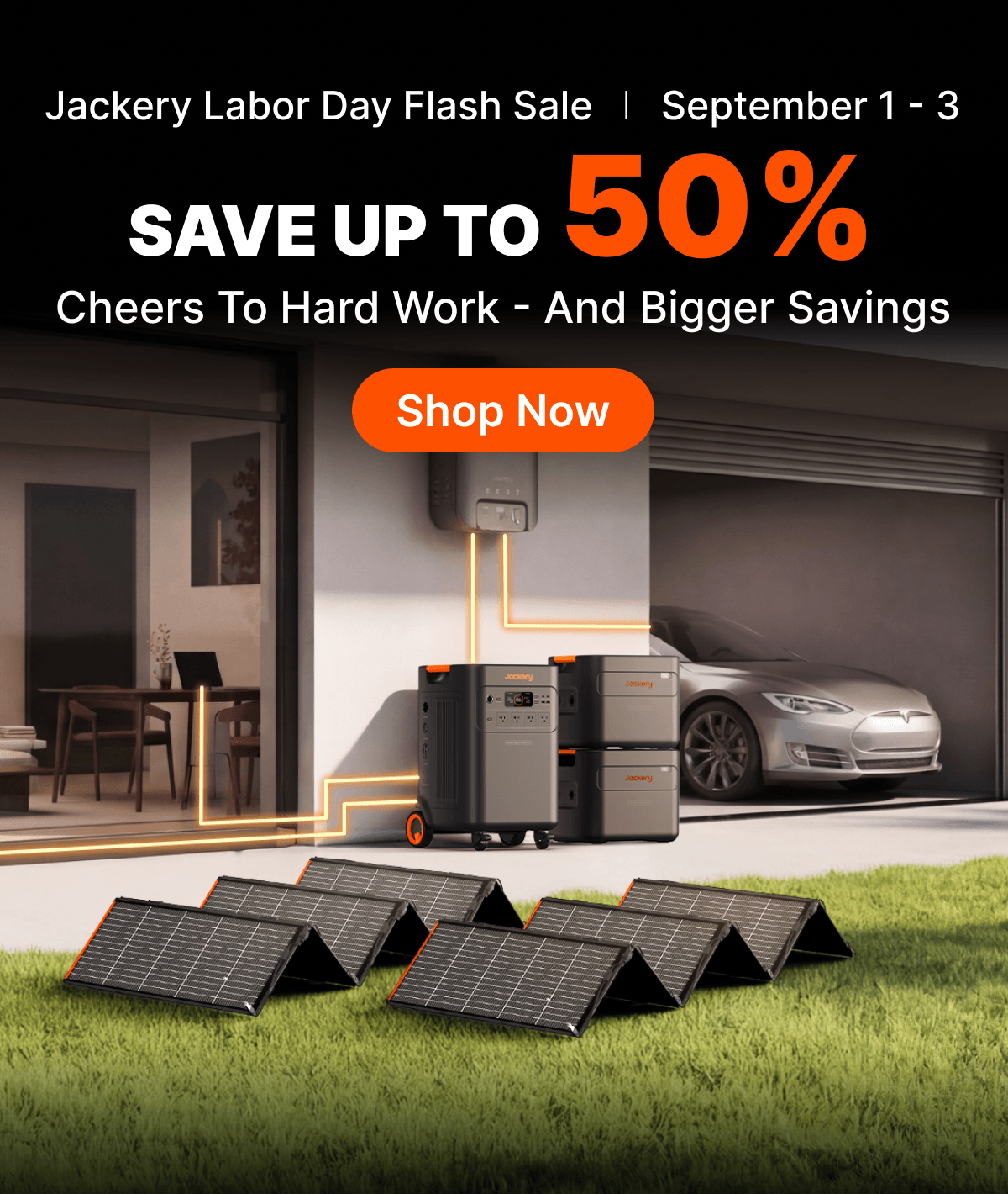 SAVE UP TO 50 % Cheers To Hard Work - And Bigger Savings