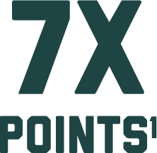 7X POINTS (footnote1)