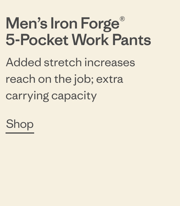 Men's Iron Forge&reg; 5-Pocket Work Pants