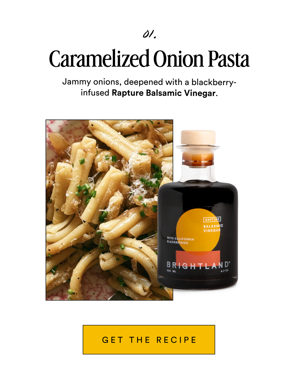 Caramelized Onion Pasta