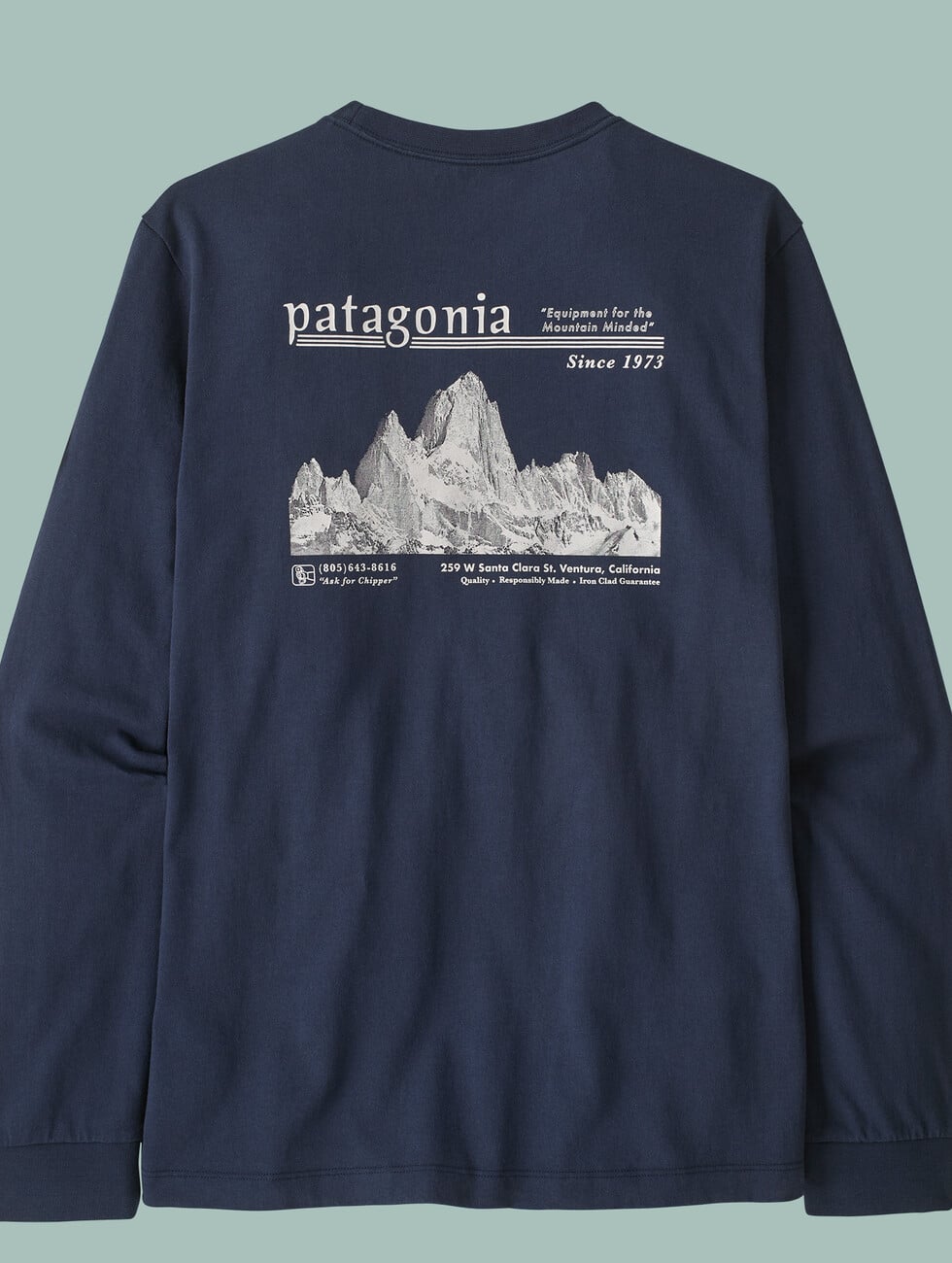 Men's L/S MW Hut Tripper Skyline T-Shirt