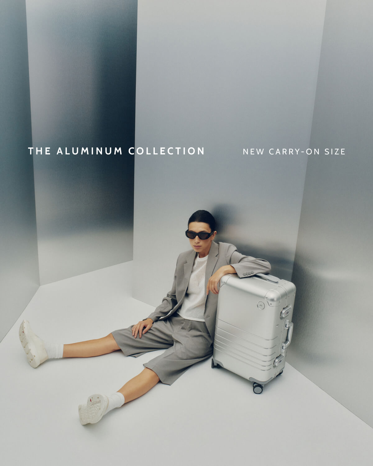 The Aluminum Collection. New Carry-On Size.