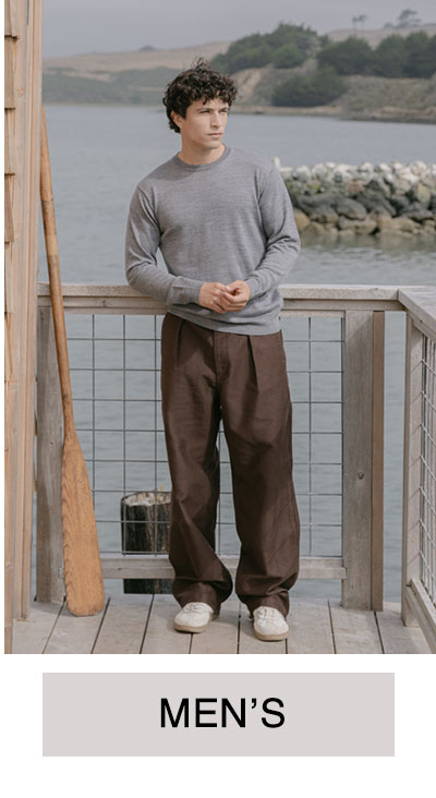Shop Men's Apparel 20% Off Online Only