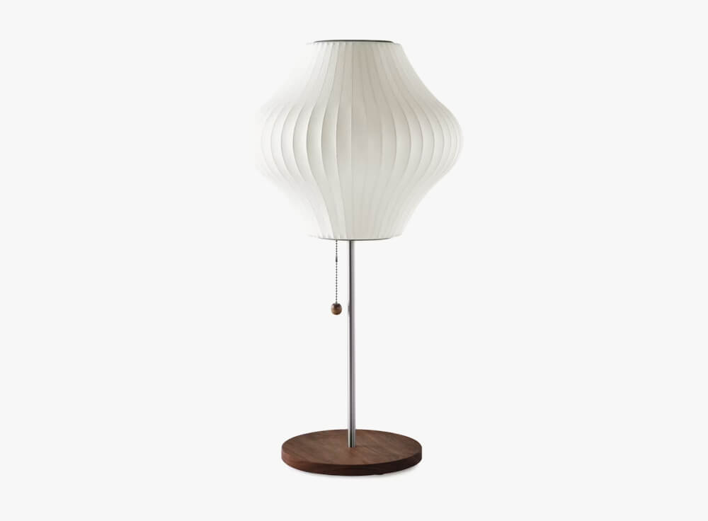 View Nelson Pear Lotus Table Lamp