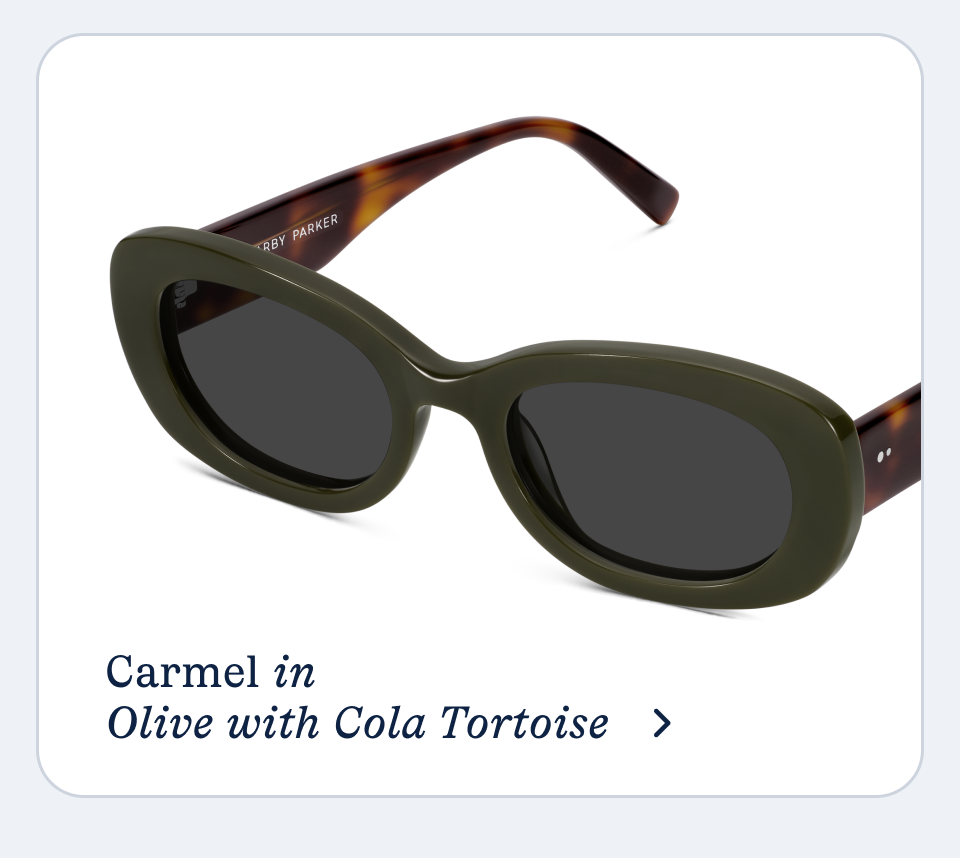 Carmel in Olive with Cola Tortoise