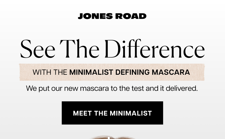See the difference with the Minimalist Defining Mascara