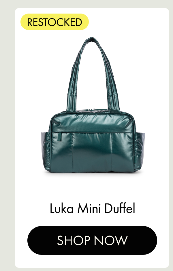 RESTOCKED | Luka Mini Duffel | Shop Now