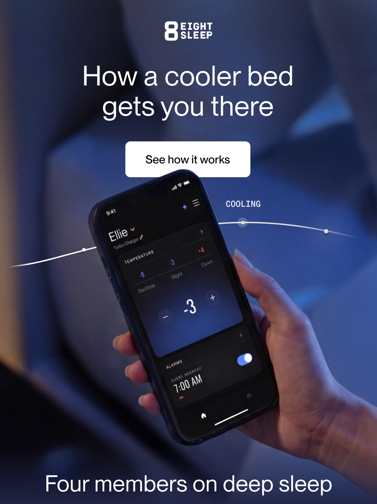How a cooler bed  gets you there