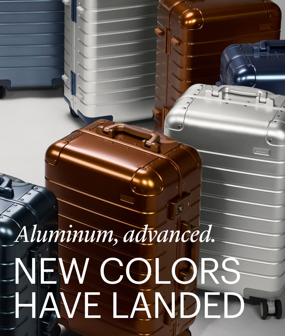 Aluminum, advanced. | New colors have landed