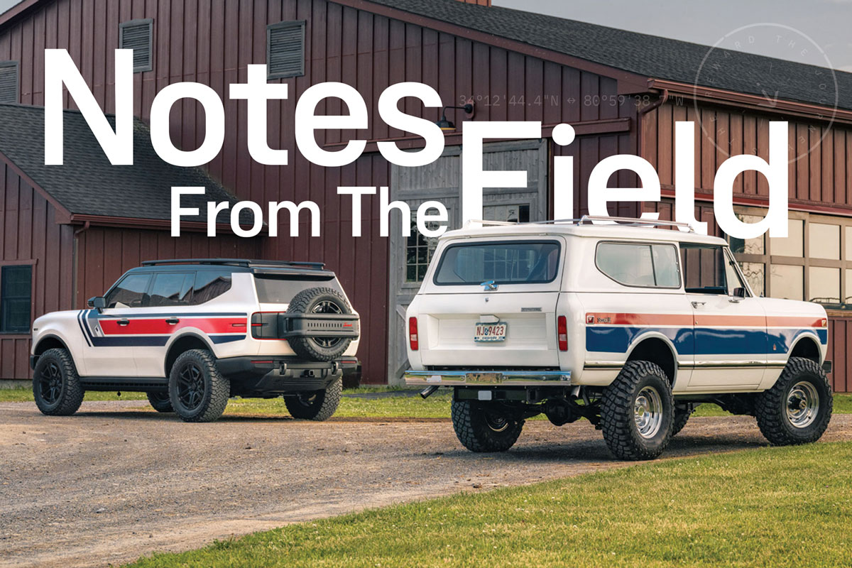 Scout Motors | Notes From The Field