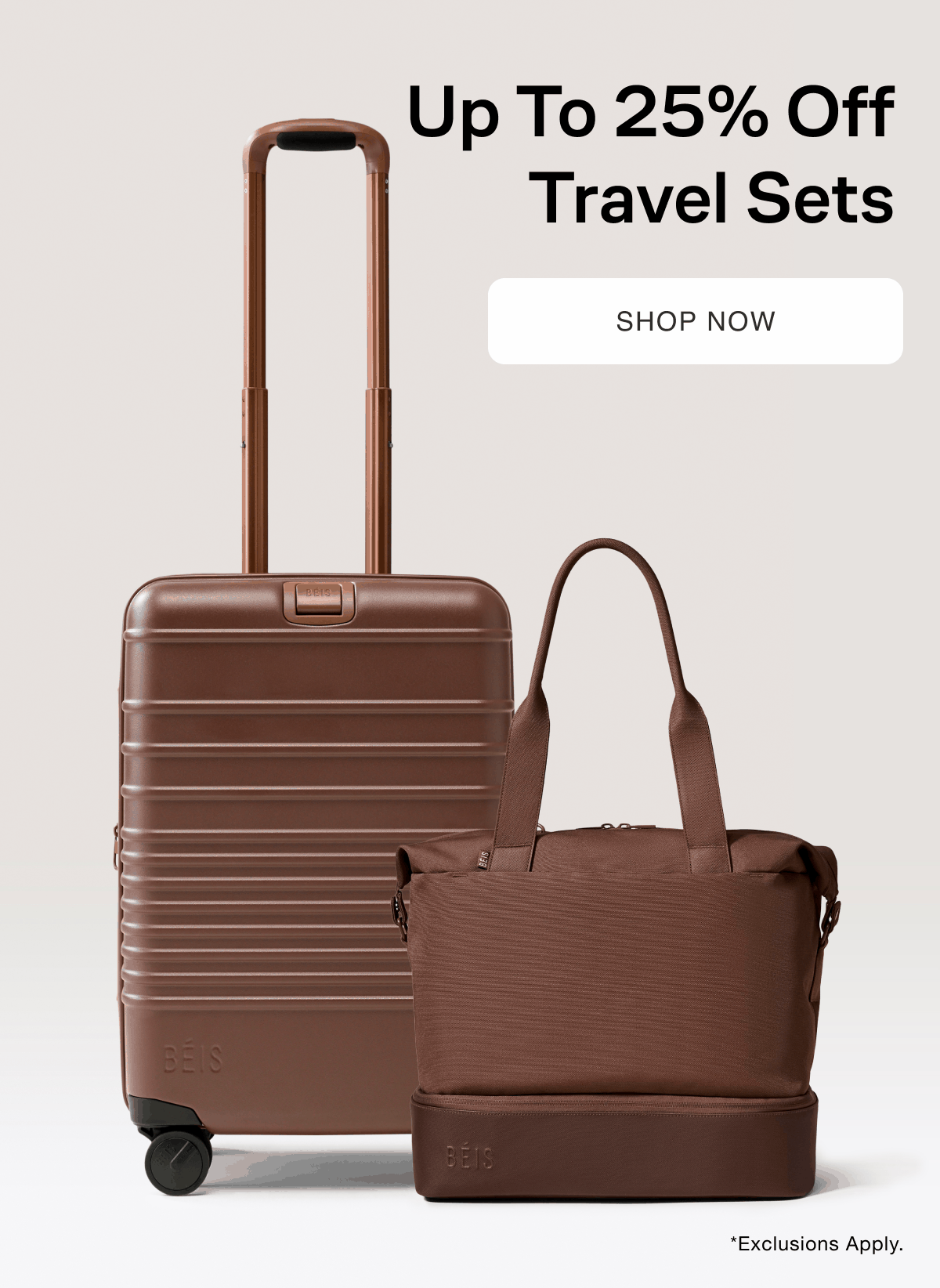 Up to 25% off sets