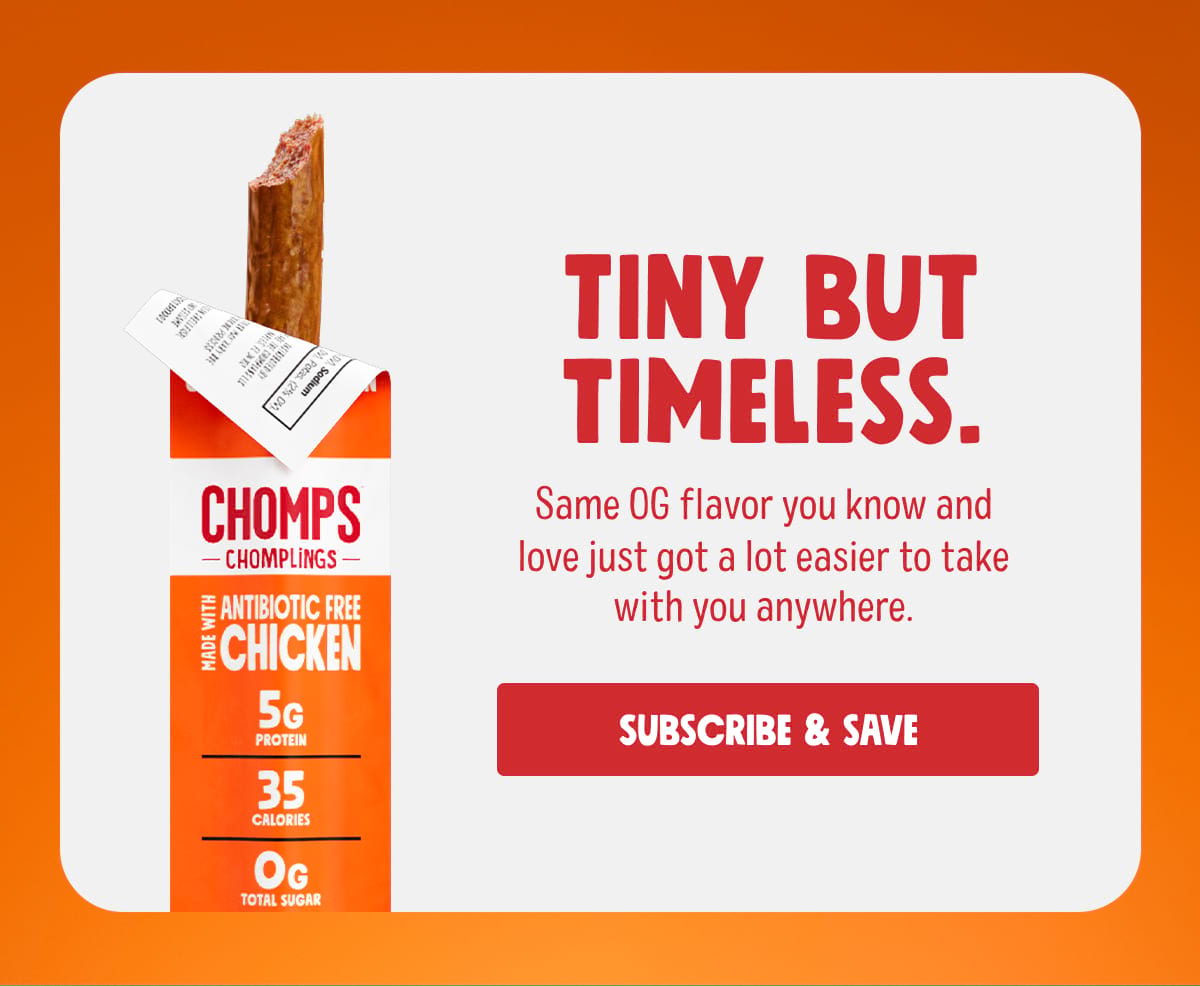 Tiny but timeless. Same OG flavor you know and love just got a lot easier to take with you anywhere. Subscribe & save 