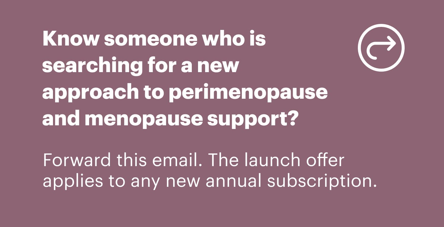 Going through this with someone? Forward this email.