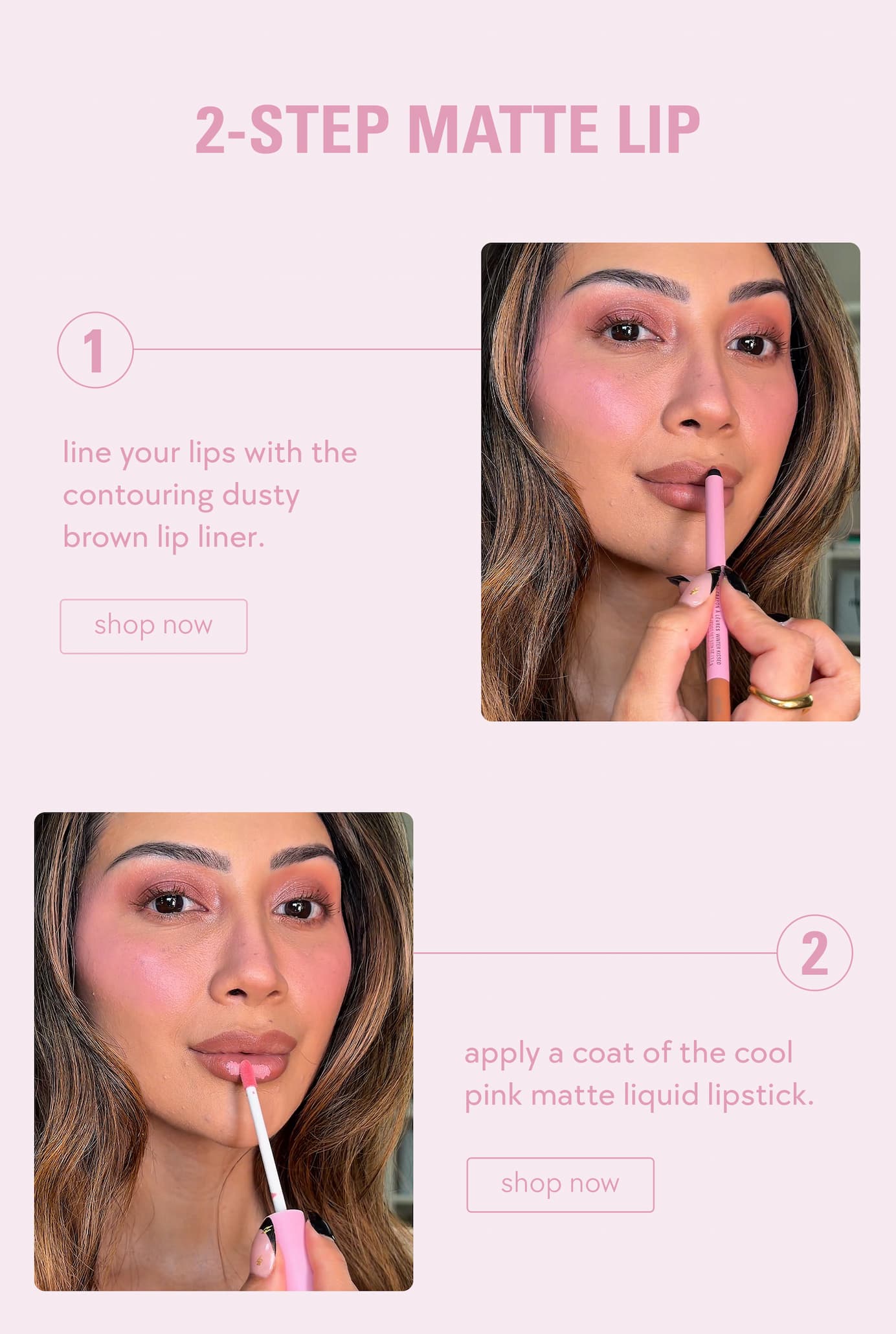 2-step matte lip 