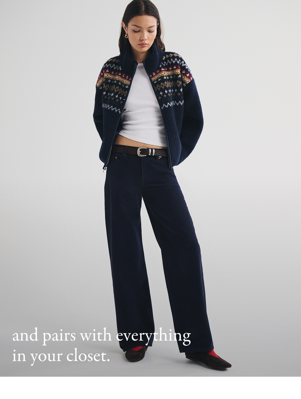 and pairs with everything in your closet.