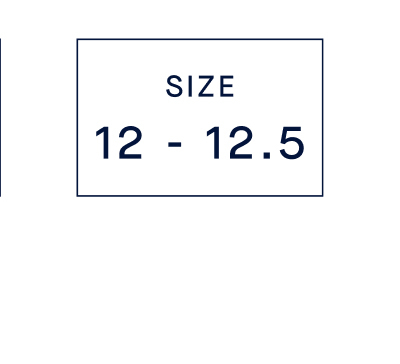 SIZE 12 - 12.5