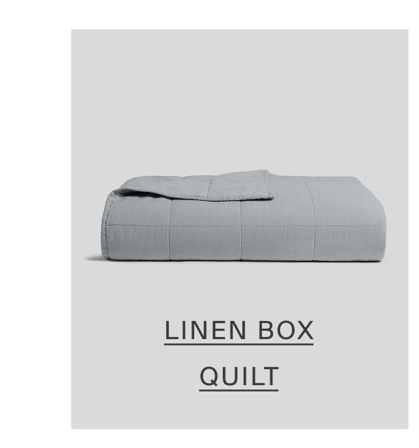 linen box quilt